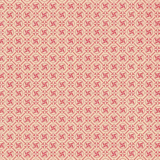 Red Petite Renaissance Print Italian Paper ~ Carta Varese Italy